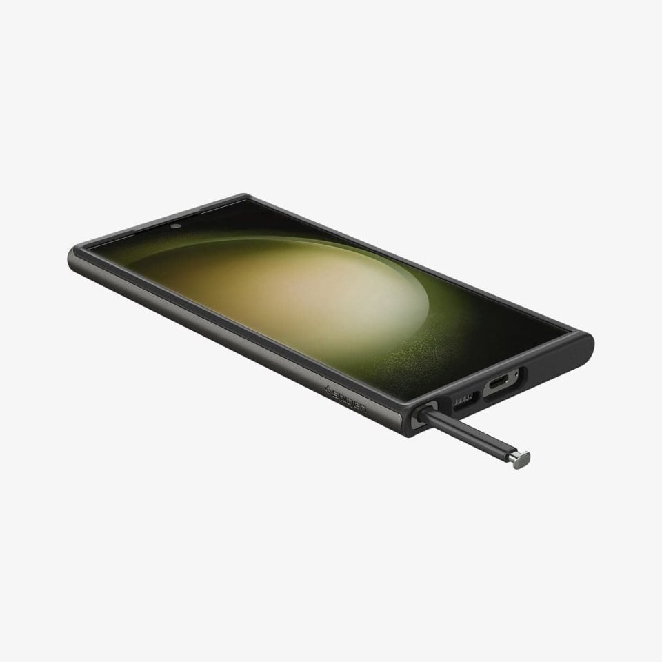 Galaxy S23 Ultra Kılıf, Spigen Neo Hybrid Gunmetal