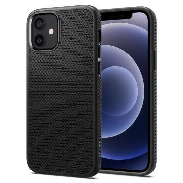 iPhone 12 / iPhone 12 Pro Kılıf, Spigen Liquid Air Matte Black