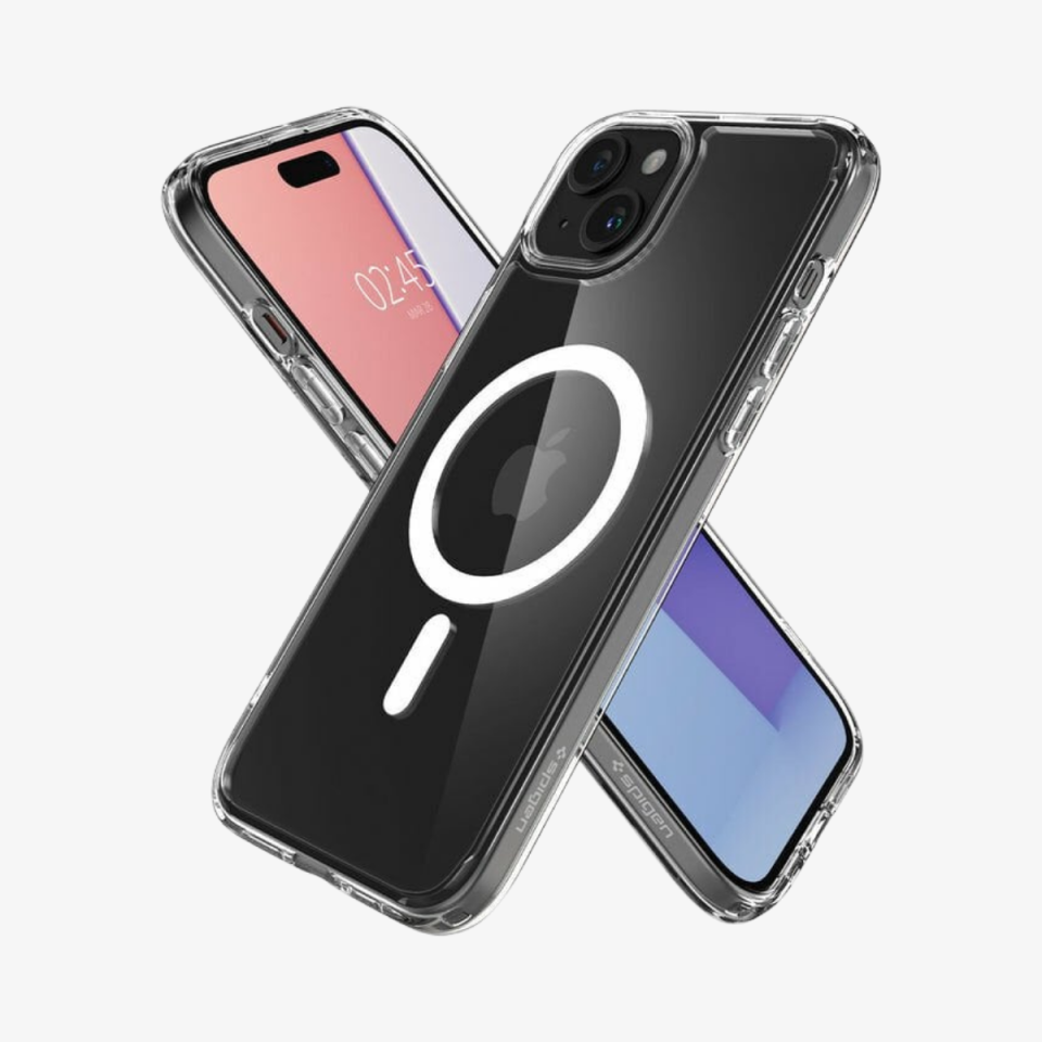 Spigen iPhone 15 / iPhone 14 / iPhone 13 Kılıf Crystal Hybrid MagFit MagSafe Özellikli