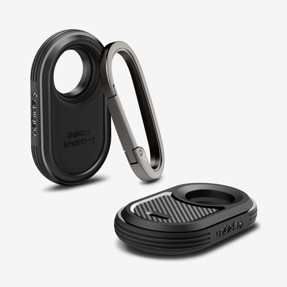 Spigen Galaxy Smart Tag 2 Kılıf Rugged Armor Matte Black