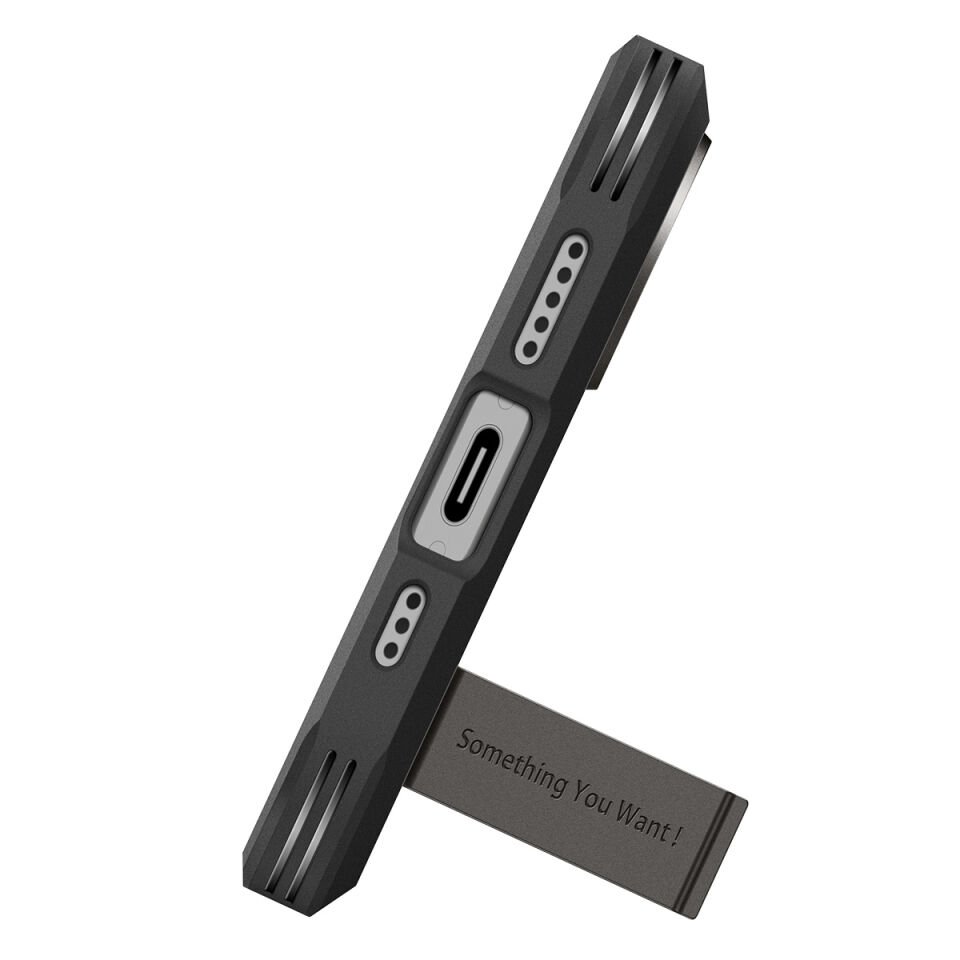 Spigen iPhone 17 Ekstra Dayanıklı MagSafe Kılıf Tough Armor Ai T Force Kamera Butonu Hava Kanalı Teknolojisi™ Askeri Sınıf Koruma MagFit KickStand'lı Çift Katman Kapak