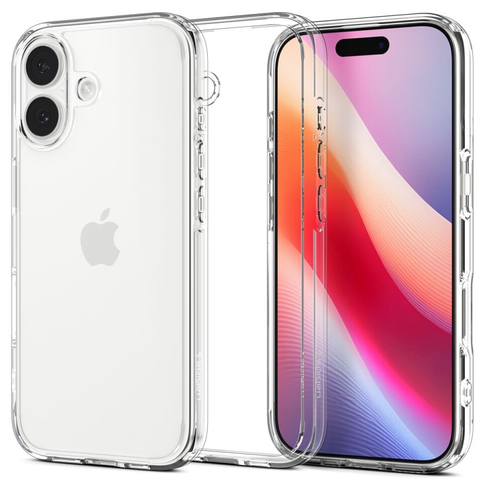 Spigen iPhone 17 ince Kılıf Ultra Hybrid Sararmaya Dayanıklı DuraClear™ Hava Kanalı Teknolojisi™ Askeri Sınıf Koruma Şeffaf Kapak