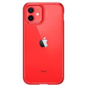 iPhone 12 / iPhone 12 Pro Kılıf, Spigen Ultra Hybrid Red