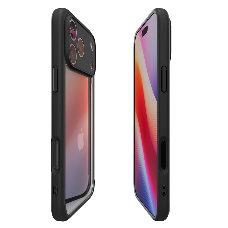 Spigen iPhone 17 Pro ince Kılıf Ultra Hybrid Sararma Karşıtı DuraClear™ Hava Kanalı Teknolojisi™ Askeri Sınıf Koruma Şeffaf Kapak
