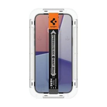 Spigen iPhone 16 / iPhone 15 Cam Ekran Koruyucu Kolay Kurulum Glas.tR EZ Fit Slim HD (1 Adet)