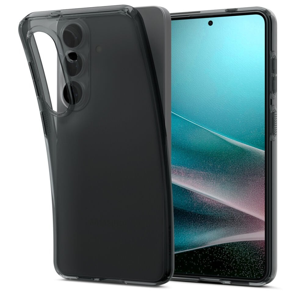 Spigen Samsung Galaxy S26 ile Uyumlu ince Kılıf Liquid Sararmaya Dayanıklı DuraClear™ Hava Kanalı Teknolojisi™ Askeri Sınıf Koruma Clear Şeffaf Kapak Space Crystal