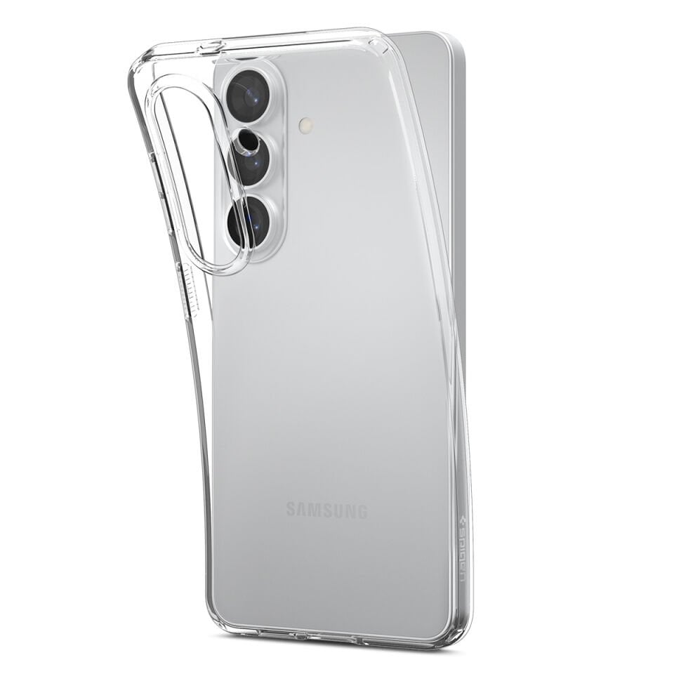 Spigen Samsung Galaxy S26 ile Uyumlu ince Kılıf Liquid Sararmaya Dayanıklı DuraClear™ Hava Kanalı Teknolojisi™ Askeri Sınıf Koruma Clear Şeffaf Kapak Cyrstal Clear