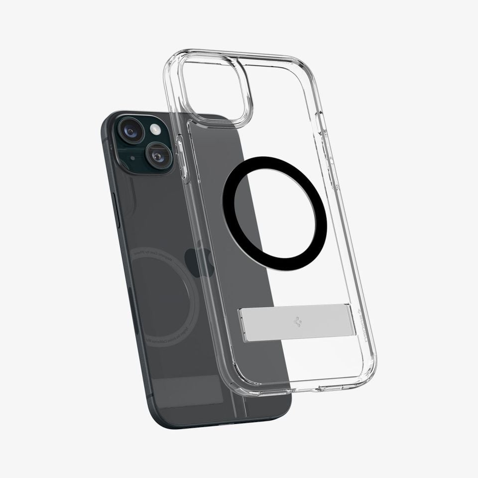 Spigen iPhone 15 / iPhone 14 / iPhone 13 Kılıf Ultra Hybrid S MagFit MagSafe Özellikli Black