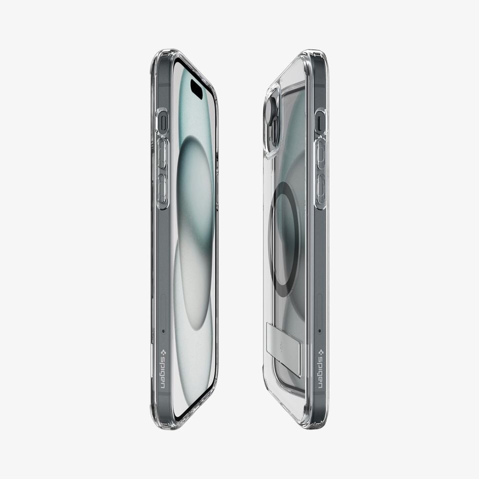 Spigen iPhone 15 / iPhone 14 / iPhone 13 Kılıf Ultra Hybrid S MagFit MagSafe Özellikli Black