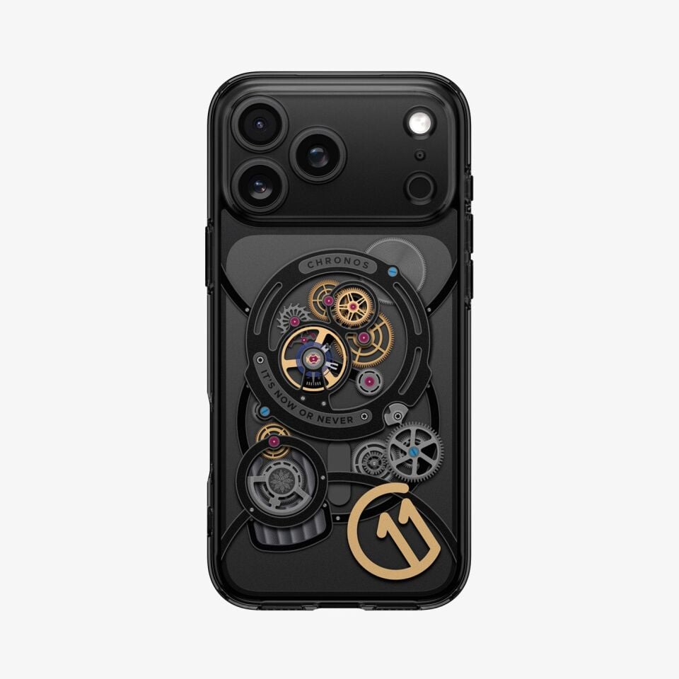 Spigen iPhone 17 Pro ince MagSafe Kılıf Ultra Hybrid Sararma Karşıtı DuraClear™ Hava Kanalı Teknolojisi™ Askeri Sınıf Koruma MagFit c11 Tasarım Kapak