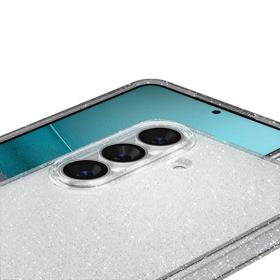 Spigen Samsung Galaxy S26 Ultra ile Uyumlu ince Kılıf Liquid Crystal Glitter Sararmaya Dayanıklı DuraClear™ Hava Kanalı Teknolojisi™ Askeri Sınıf Koruma Şeffaf Kapak Crystal Quartz