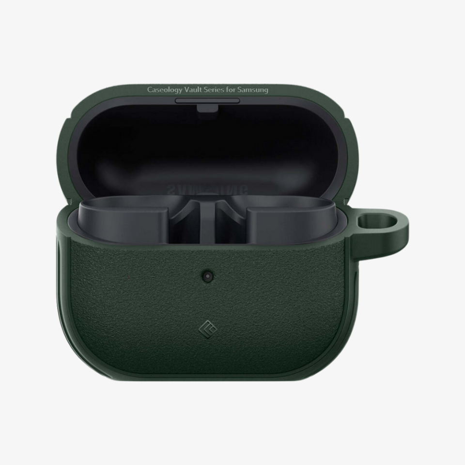 Spigen Caseology Galaxy Buds 3 / Buds 3 Pro Kılıf Vault Midnight Green