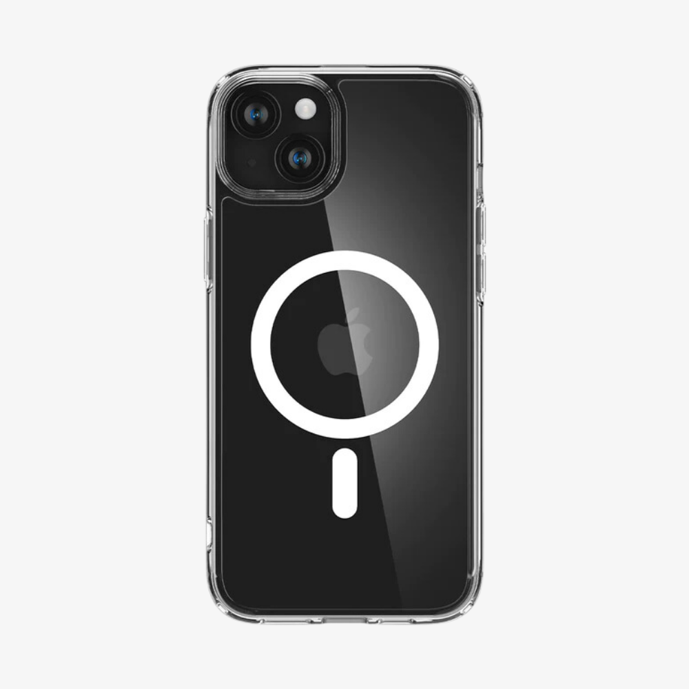 iPhone 15 Plus Kılıf, Spigen Crystal Hybrid Crystal Clear