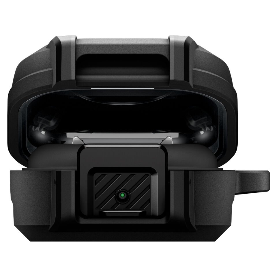 Spigen Caseology Samsung Galaxy Buds 4 / Buds 4 Pro Kılıf Lock Fit Matte Black