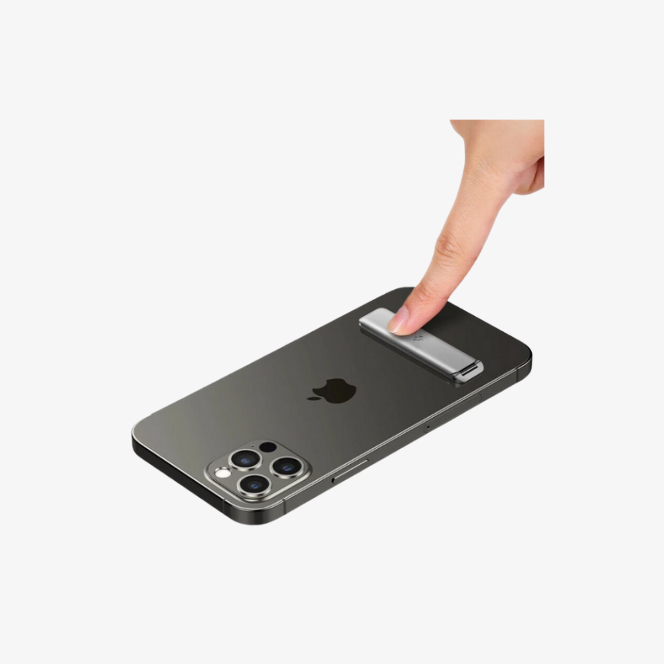 Spigen Universal Metal Kick Stand Tüm Cihazlarla Uyumlu (Video ve Oyun Ayağı) U102 Silver