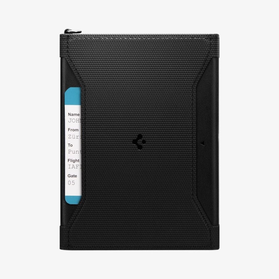Spigen Passport Holder RFID Korumalı Seyahat Çantası Pasaport Cüzdan