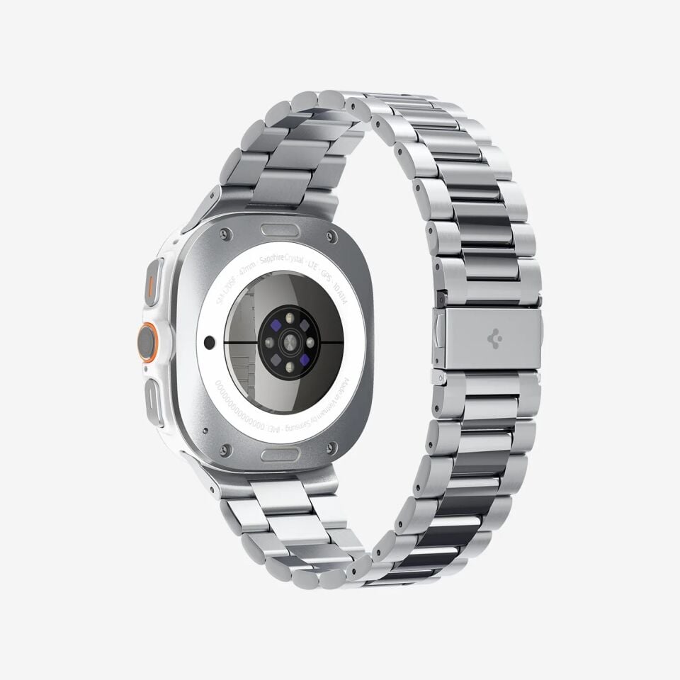 Spigen Galaxy Watch Ultra (47mm) Kordon Kayış Band Modern Fit Silver