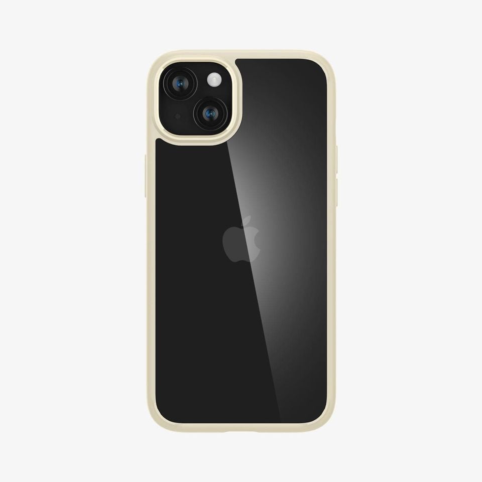 iPhone 15 Plus Kılıf, Spigen Ultra Hybrid Mute Beige