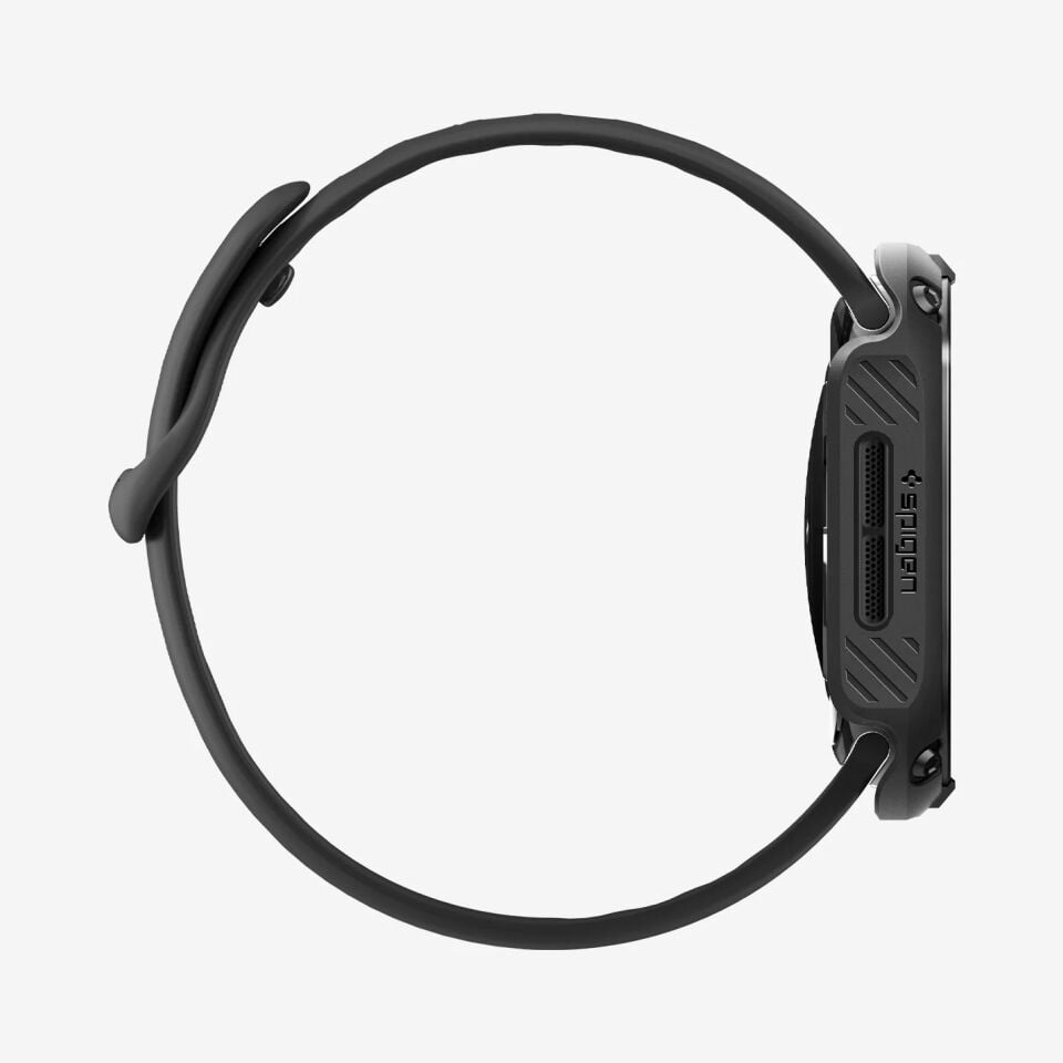 Spigen Apple Watch 46mm Seri 10 Kılıf Tough Armor Black