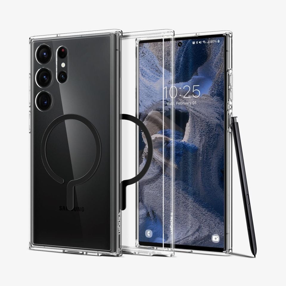 Galaxy S23 Ultra Kılıf, Spigen Ultra Hybrid OneTap Ring