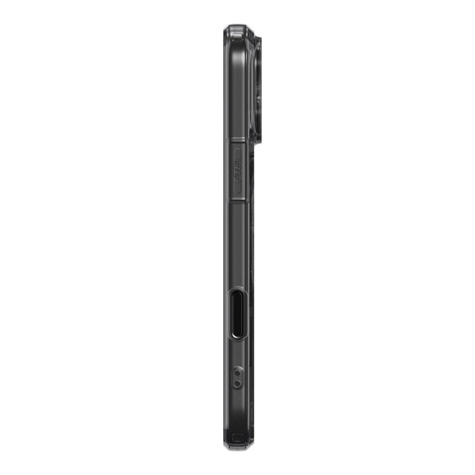 Spigen iPhone 17 Pro Max ince MagSafe Kılıf Ultra Hybrid T Force Kamera Butonu Sararmaya Dayanıklı DuraClear™ Hava Kanalı Teknolojisi™ Askeri Sınıf Koruma MagFit Şeffaf Kapak