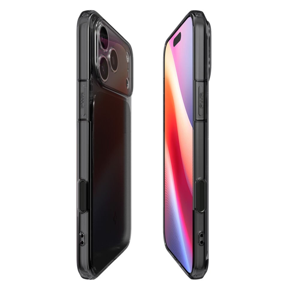Spigen iPhone 17 Pro Max ince MagSafe Kılıf Ultra Hybrid T Force Kamera Butonu Sararmaya Dayanıklı DuraClear™ Hava Kanalı Teknolojisi™ Askeri Sınıf Koruma MagFit Şeffaf Kapak