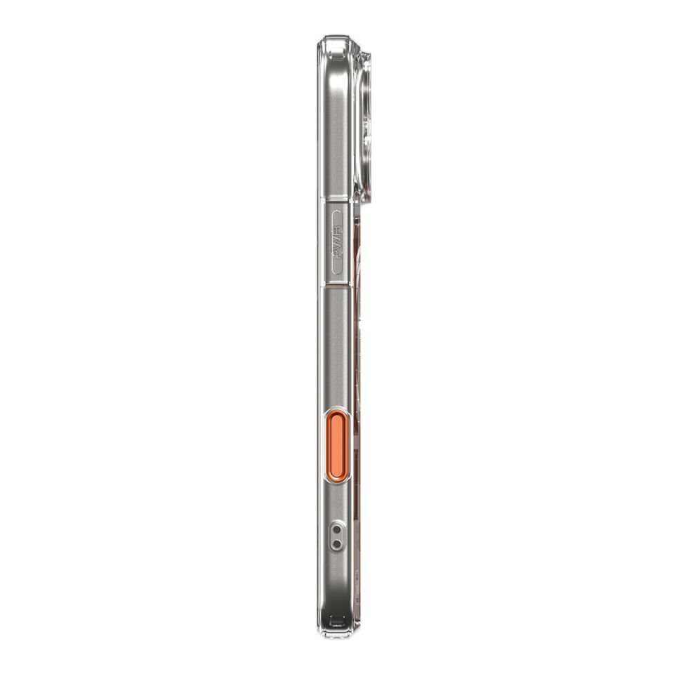 Spigen iPhone 17 Pro Max ince MagSafe Kılıf Ultra Hybrid T Force Kamera Butonu Sararmaya Dayanıklı DuraClear™ Hava Kanalı Teknolojisi™ Askeri Sınıf Koruma MagFit Parlak Kapak