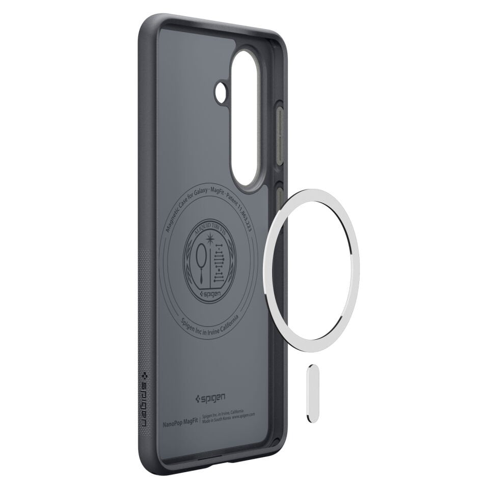 Spigen Samsung Galaxy S26 ile Uyumlu Silikon Kılıf Nano Pop Magfit Hava Kanalı Teknolojisi™ Askeri Sınıf Koruma MagFit Kaymaz Kapak