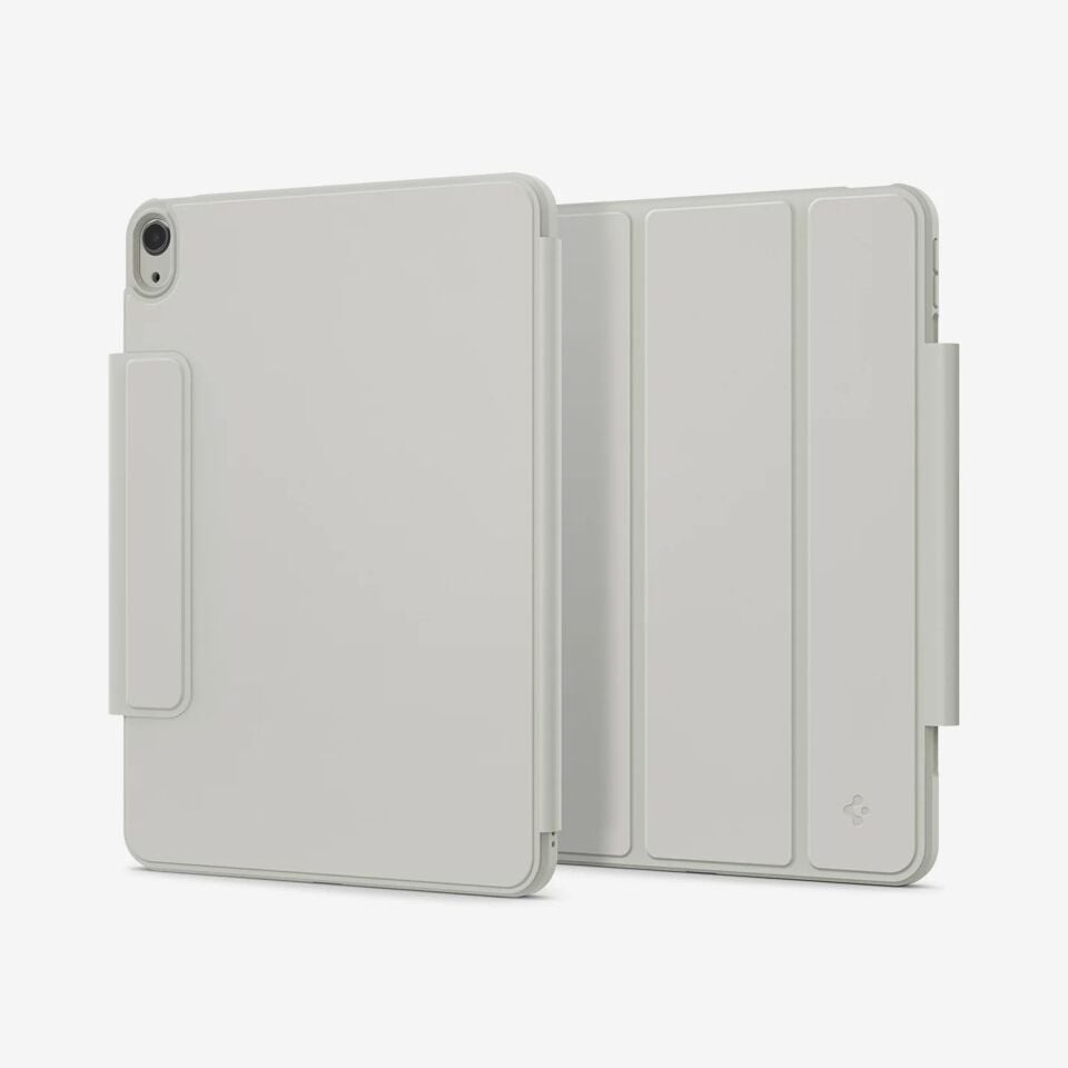 Spigen iPad Air 13'' M3 (2025) / M2 (2024) Kılıf Air Skin Pro OneTap Metal Ring MagFit Gray