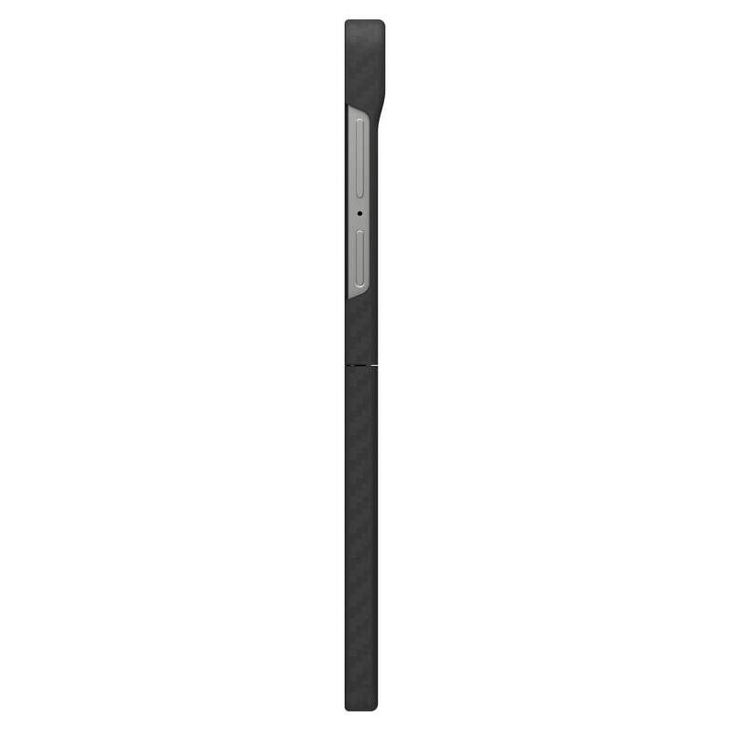 Spigen Galaxy Z Flip 7 ince Kılıf Air Skin Aramid Hava Kanalı Teknolojisi™ Askeri Sınıf Koruma Black Dokulu Yüzey Kapak Black