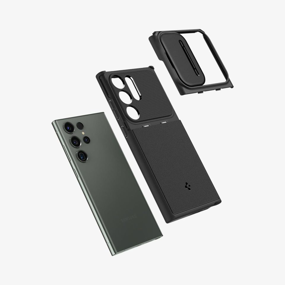 Galaxy S23 Ultra Kılıf, Spigen Optik Armor