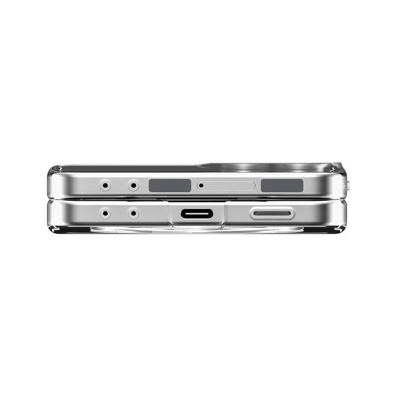 Spigen Galaxy Z Flip 7 ile Uyumlu ince Kılıf Air Skin Aramid Hava Kanalı Teknolojisi™ Askeri Sınıf Koruma Dokulu Yüzey Kapak Clear White