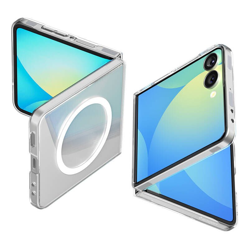 Spigen Galaxy Z Flip 7 ile Uyumlu ince Kılıf Air Skin Aramid Hava Kanalı Teknolojisi™ Askeri Sınıf Koruma Dokulu Yüzey Kapak Clear White