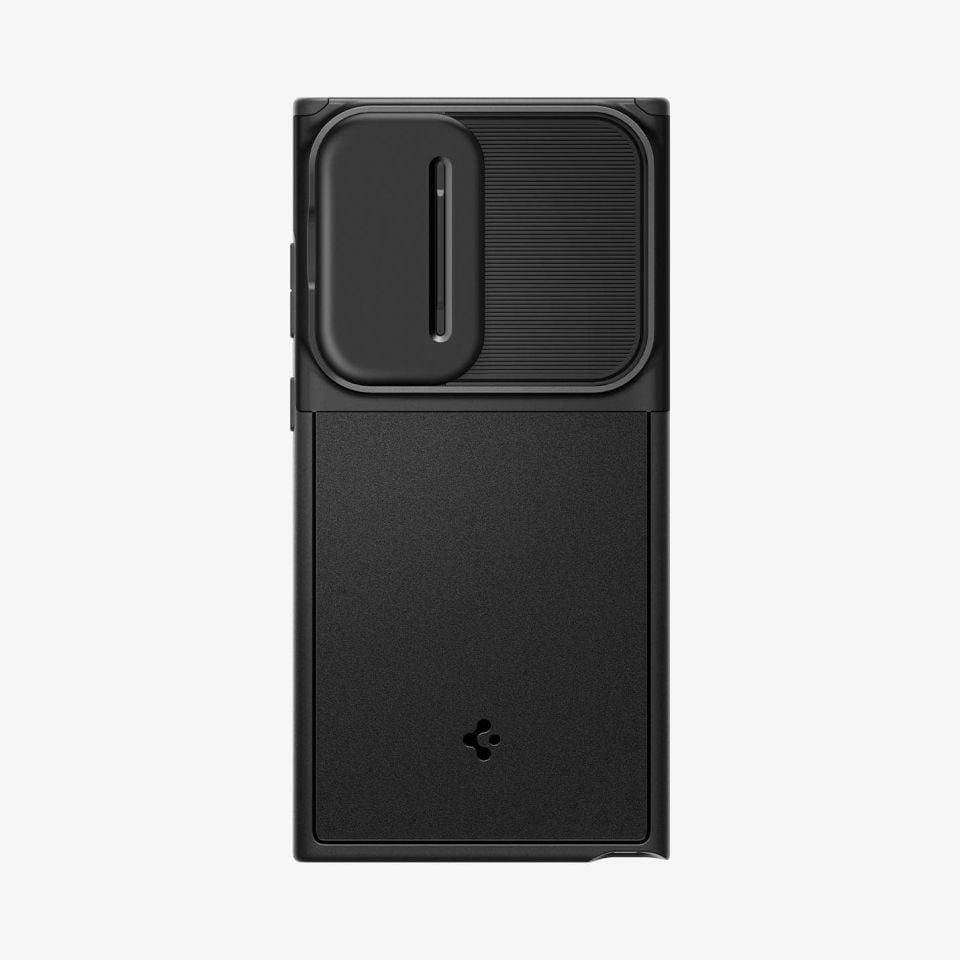 Galaxy S23 Ultra Kılıf, Spigen Optik Armor Black