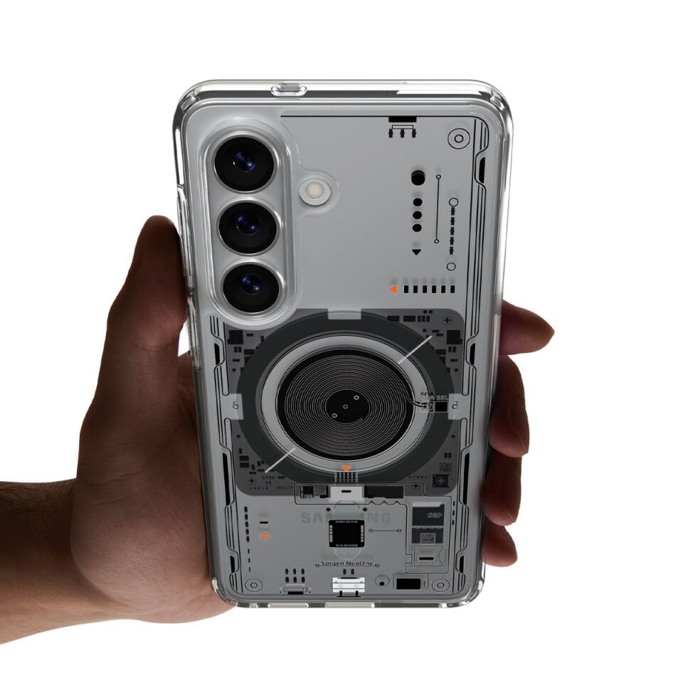 Spigen Samsung Galaxy S26 Plus ile Uyumlu ince Kılıf Ultra Hybrid Sararmaya Dayanıklı DuraClear™ Hava Kanalı Teknolojisi™ Askeri Sınıf Koruma MagFit Şeffaf Kapak Neo One