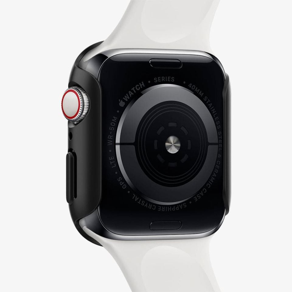 Apple Watch Serisi (40mm) Kılıf, Spigen Thin Fit White