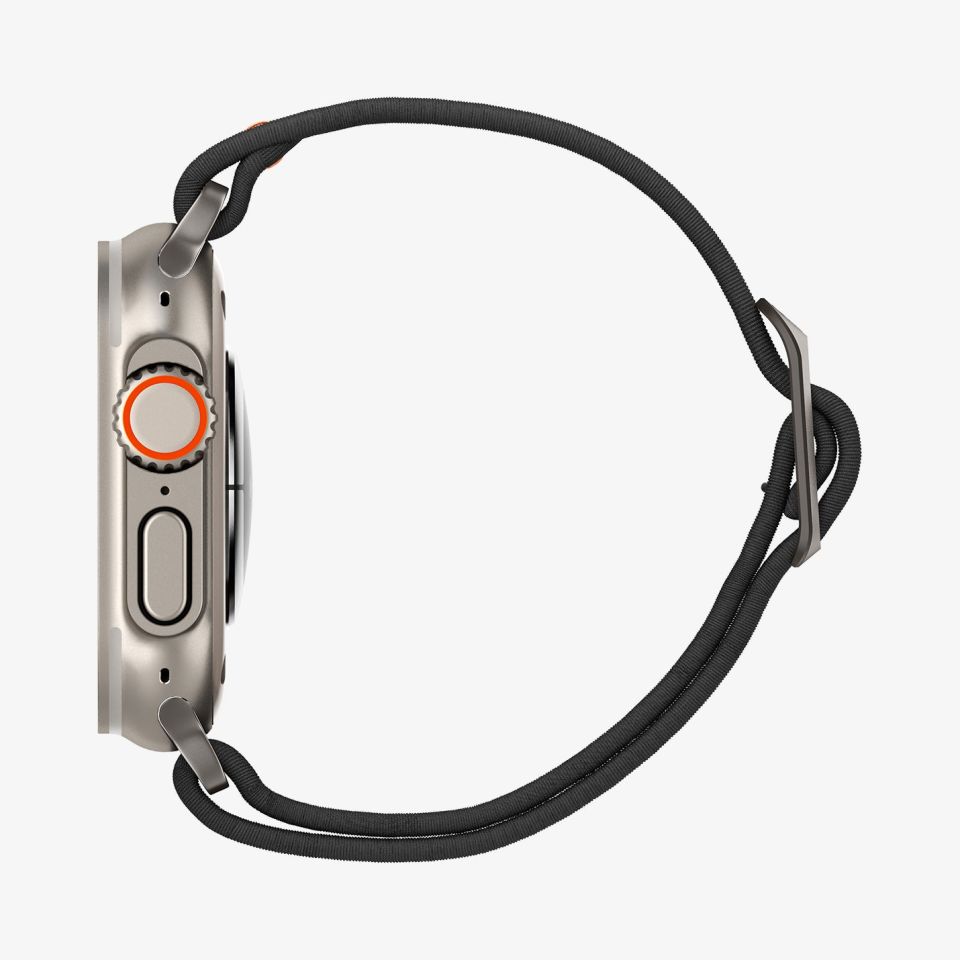 Spigen Apple Watch 49mm Ultra 3/2/1 - 46mm Seri 11/10 - 45mm Seri 9/8/7 - 44mm Seri SE2/SE/6/5/4 ile uyumlu Kordon Kayış Band Lite Fit Ultra