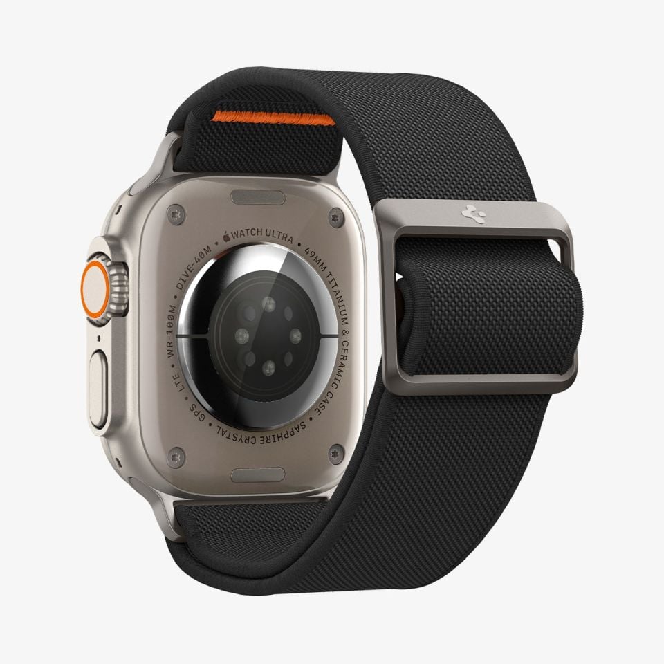 Spigen Apple Watch 49mm Ultra 2/1 - 46mm Seri 10 - 45mm Seri 9/8/7 - 44mm Seri SE2/SE/6/5/4 Kordon Kayış Band Lite Fit Ultra