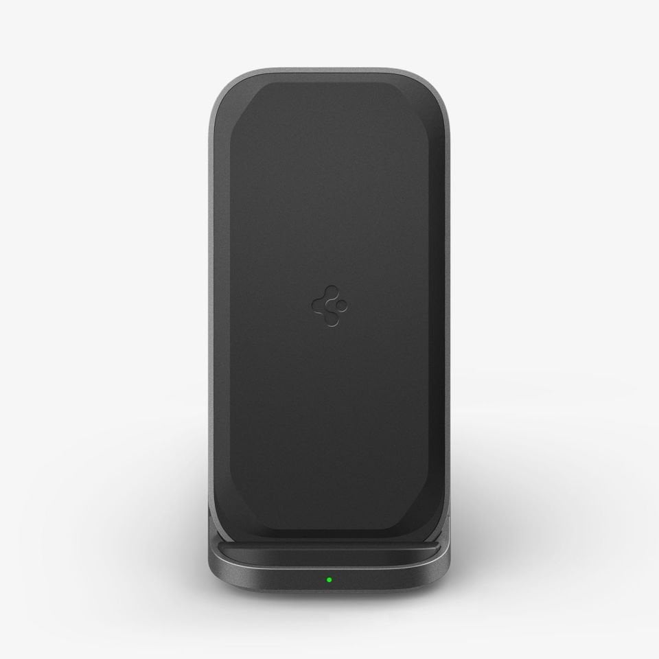 Spigen 15 W Evrensel Kablosuz Şarj Cihazı ArcField™ Stand Flex 15W PF2201 Black
