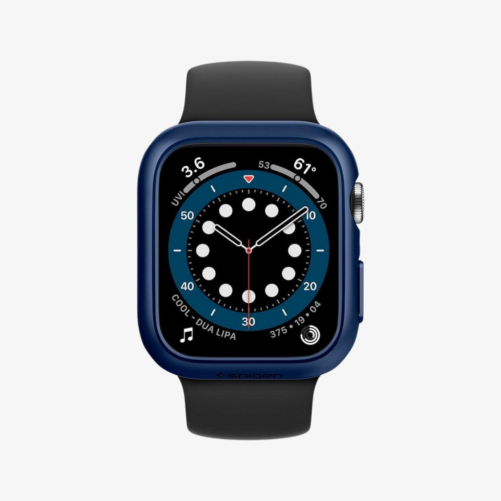 Spigen Apple Watch 44mm Seri 6/5/4/SE3/SE2/SE ile Uyumlu Kılıf Thin Fit