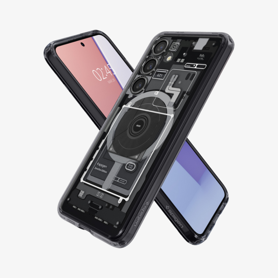 Spigen Galaxy S24 Kılıf Ultra Hybrid OneTap Metal Ring MagFit Black