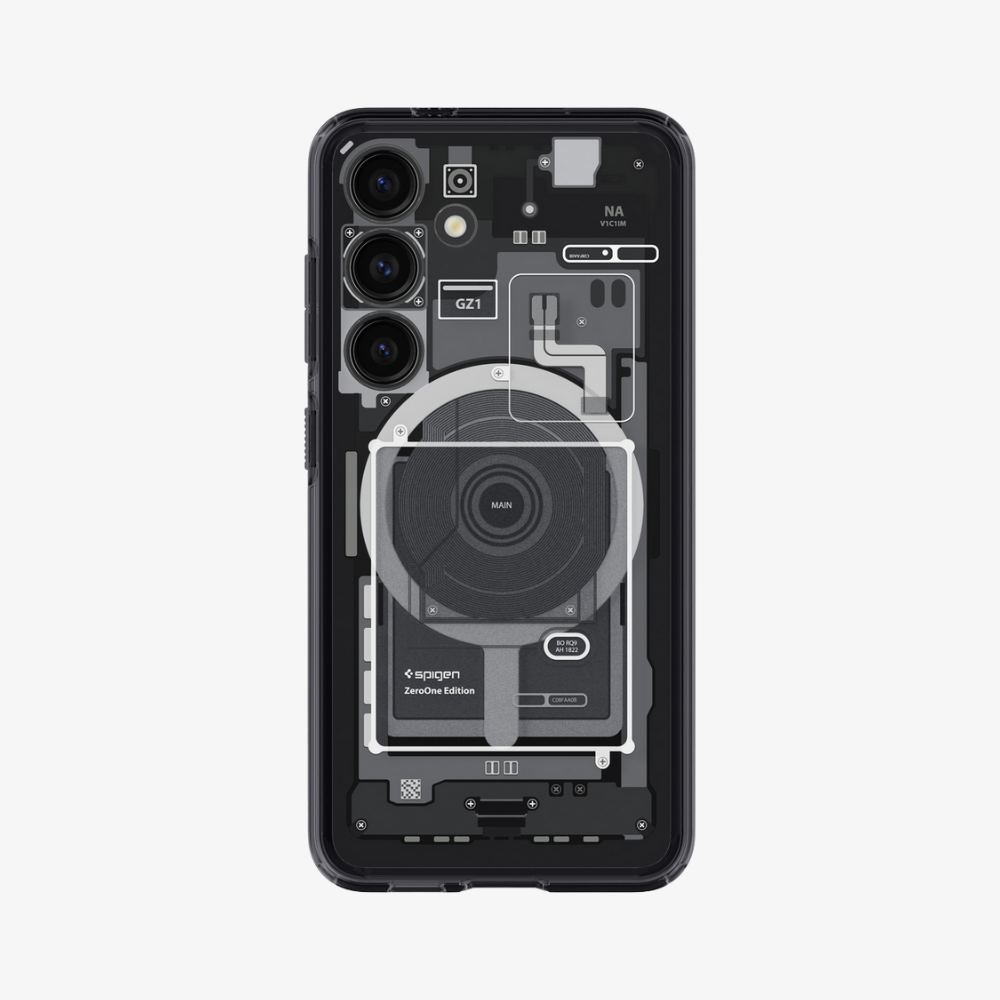 Spigen Galaxy S24 Kılıf Ultra Hybrid OneTap Metal Ring MagFit Black