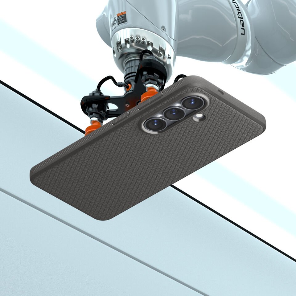 Spigen Samsung Galaxy S26 Plus ile Uyumlu ince Kılıf Liquid Air MagFit Sararmaya Dayanıklı DuraClear™ Hava Kanalı Teknolojisi™ Askeri Sınıf Koruma Şeffaf Kapak Marble Gray