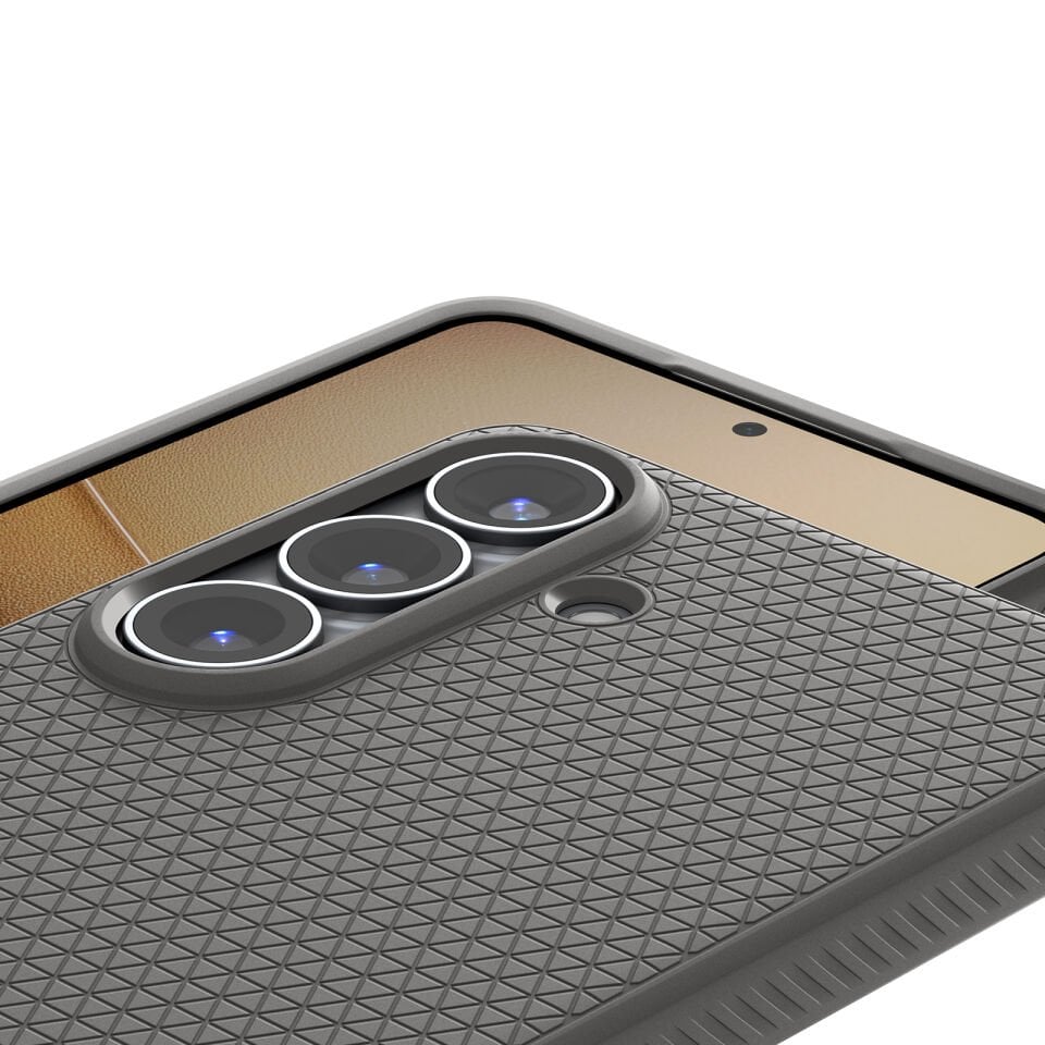 Spigen Samsung Galaxy S26 Plus ile Uyumlu ince Kılıf Liquid Air MagFit Sararmaya Dayanıklı DuraClear™ Hava Kanalı Teknolojisi™ Askeri Sınıf Koruma Şeffaf Kapak Marble Gray