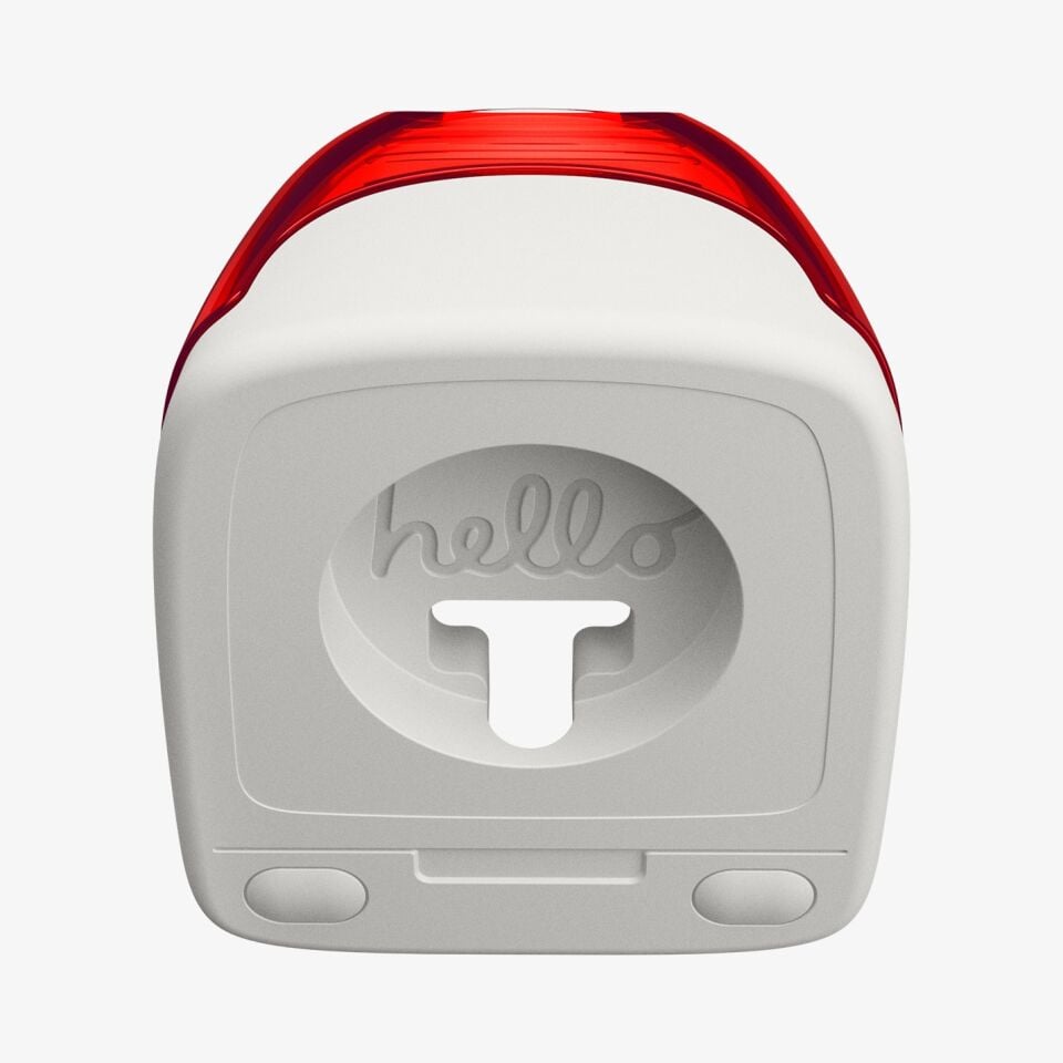 Spigen Apple Watch ile uyumlu Saat Standı Classic C1 Dayanıklı Silikon Malzeme Bondi Blue iMac Tasarım Stand Ruby