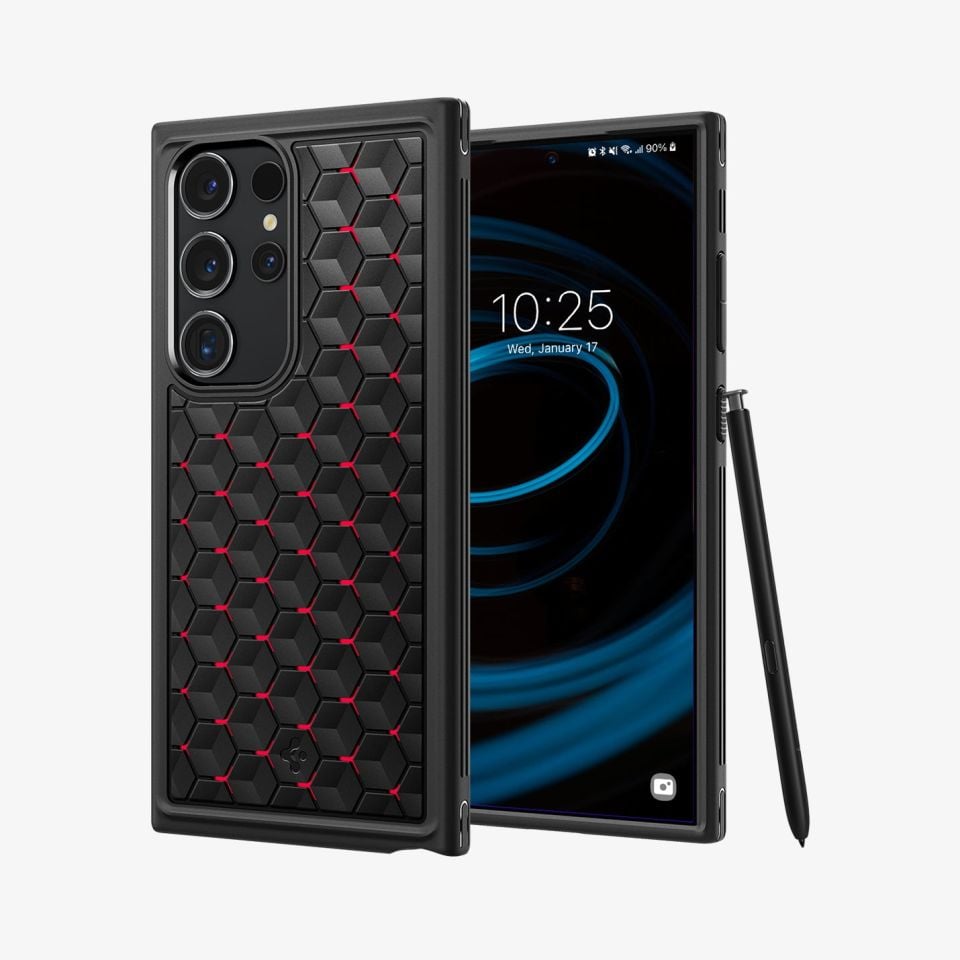 Spigen Galaxy S24 Ultra Kılıf Cryo Armor Cryo Red