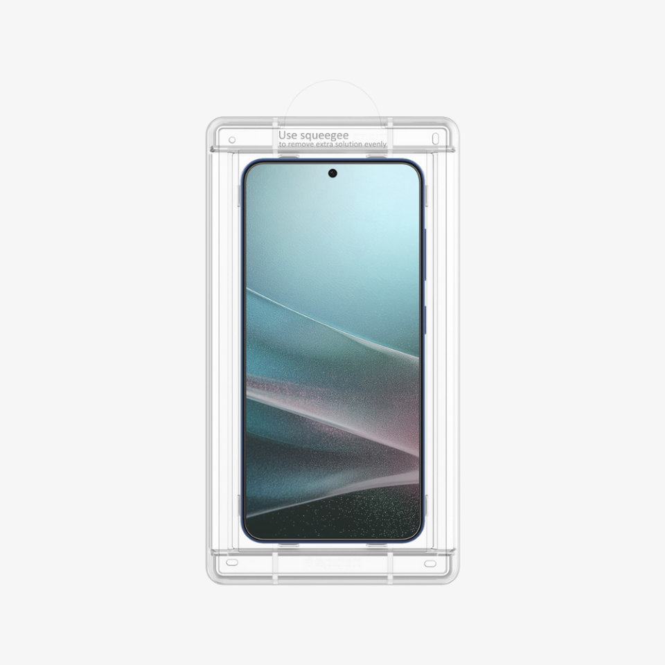 Spigen Galaxy S25 Ekran Koruyucu Film Kolay Kurulum EliteShield EZ Fit HD - AFL09091