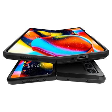 Galaxy Z Fold 4 Kılıf, Spigen Tough Armor Black