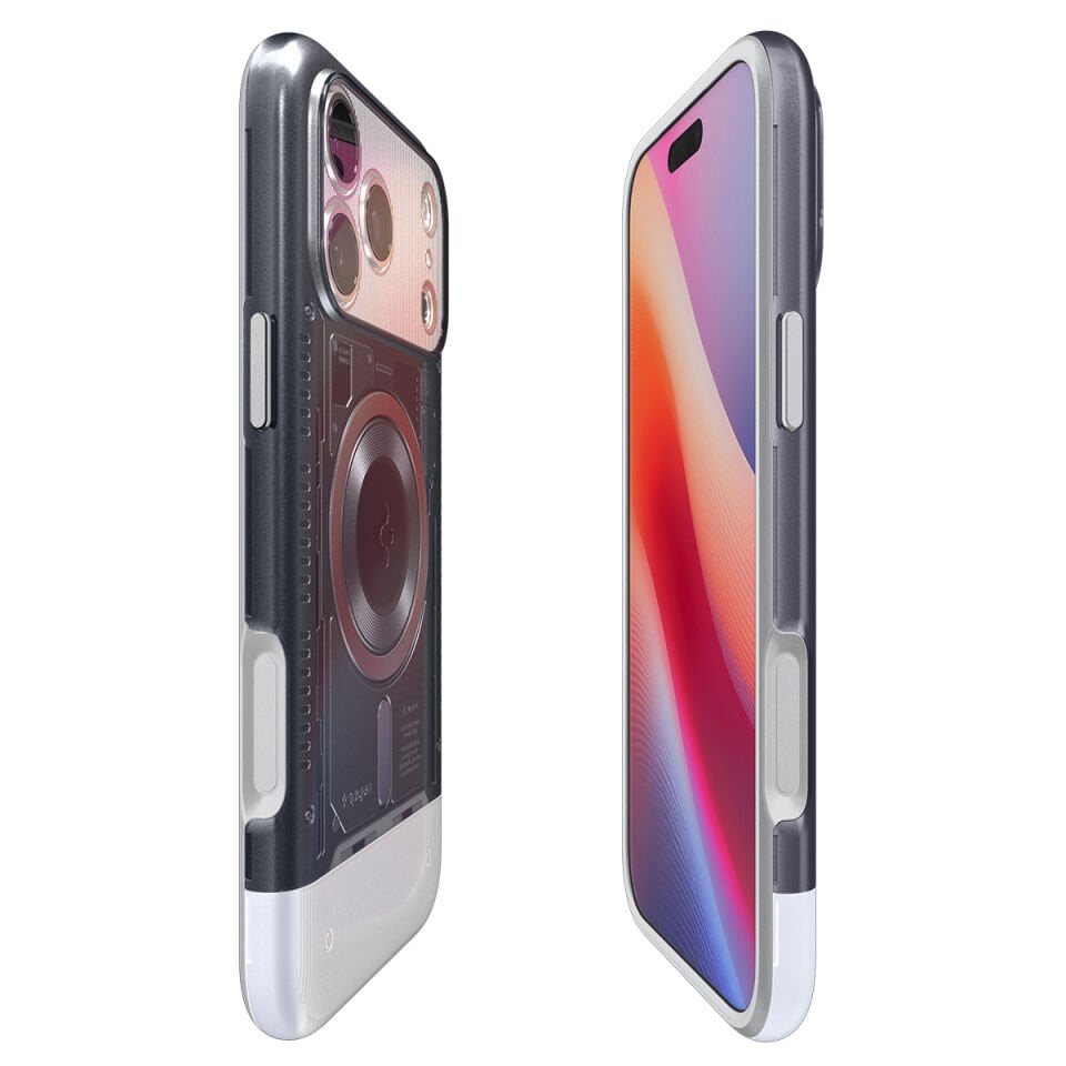 Spigen iPhone 17 Pro Max MagSafe Kılıf Classic C1 Hava Kanalı Teknolojisi™ Askeri Sınıf Koruma MagFit iMac Tasarım Kapak Graphite