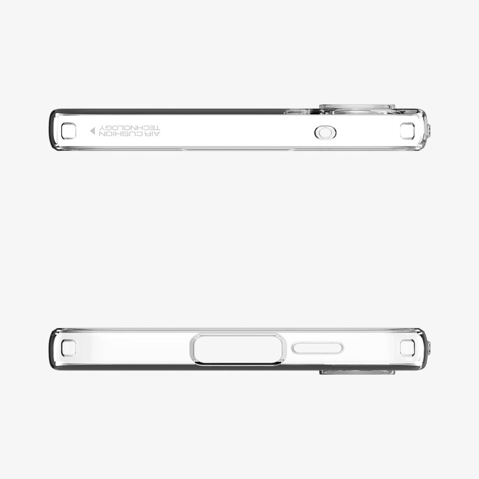 Spigen Galaxy A55 Kılıf Liquid Crystal 4 Tarafı Tam Koruma Crystal Clear